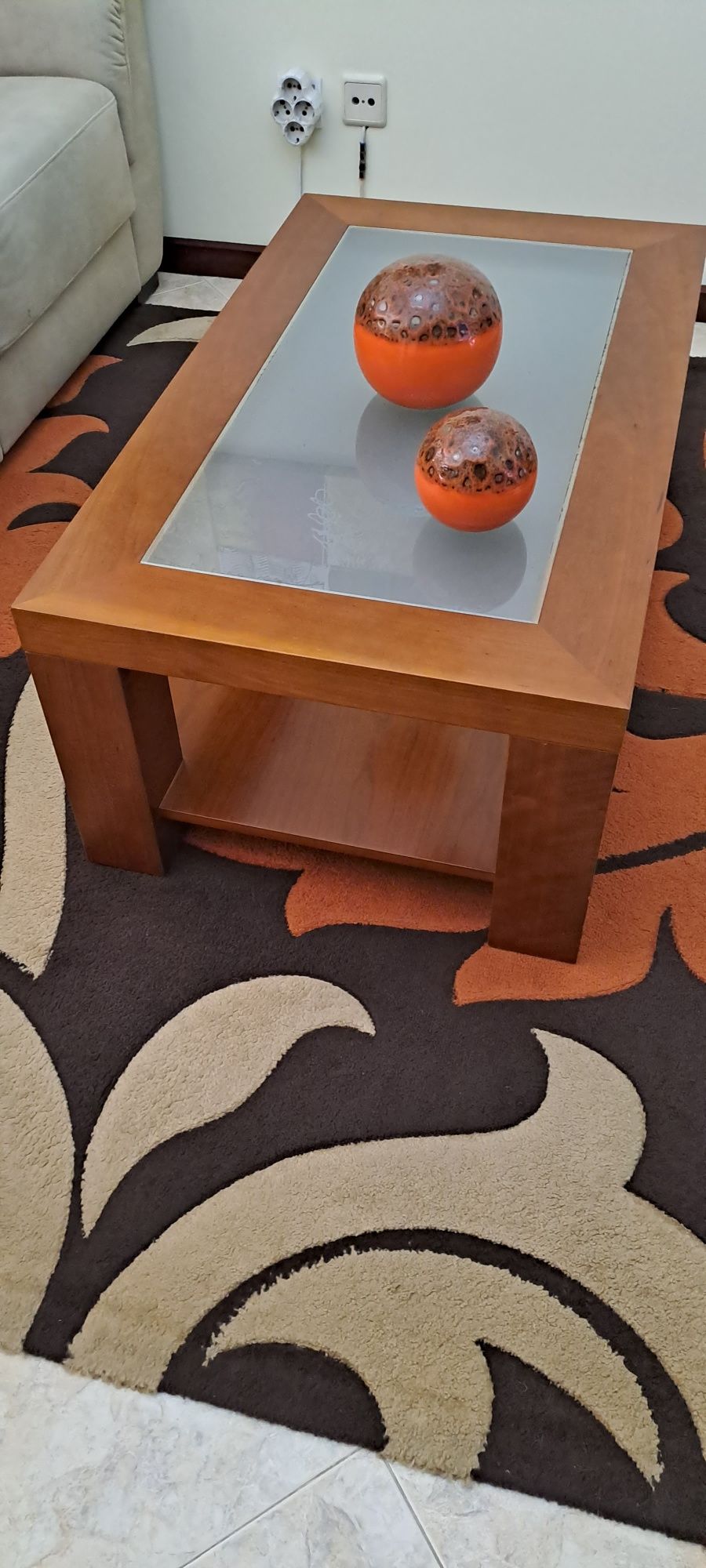 Mesa de centro em madeira