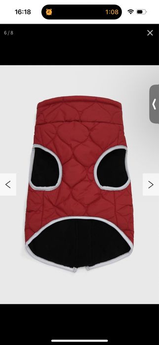 Kurtka dla psa czerwona Medicine -Radzka