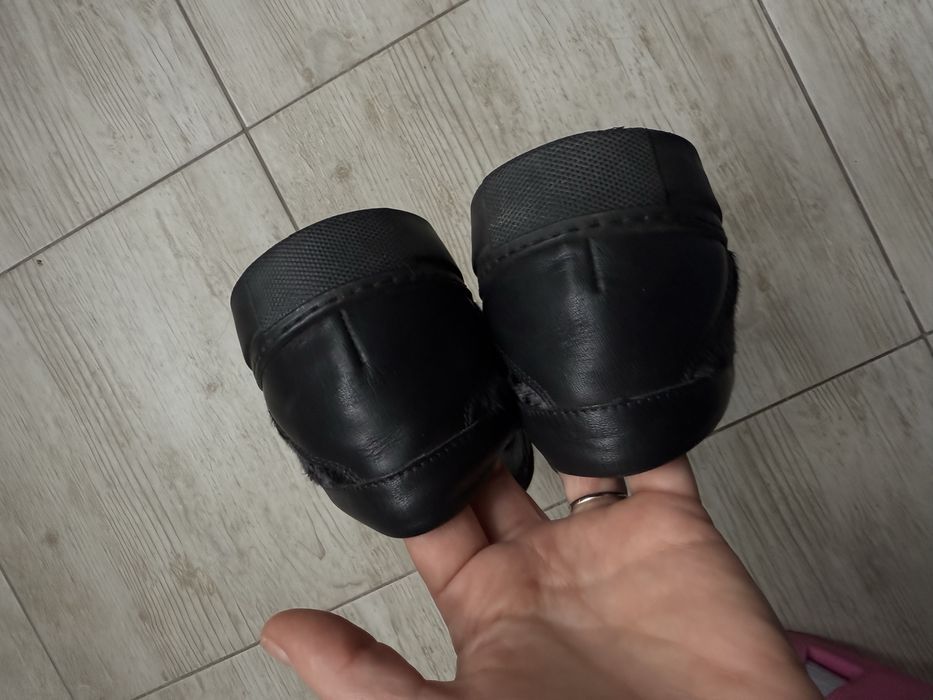 Чоловічі сліпони поні шкіра