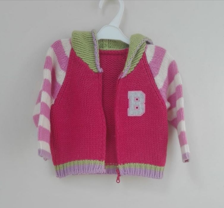 Casaco lã Benetton - Tam. 3-6M