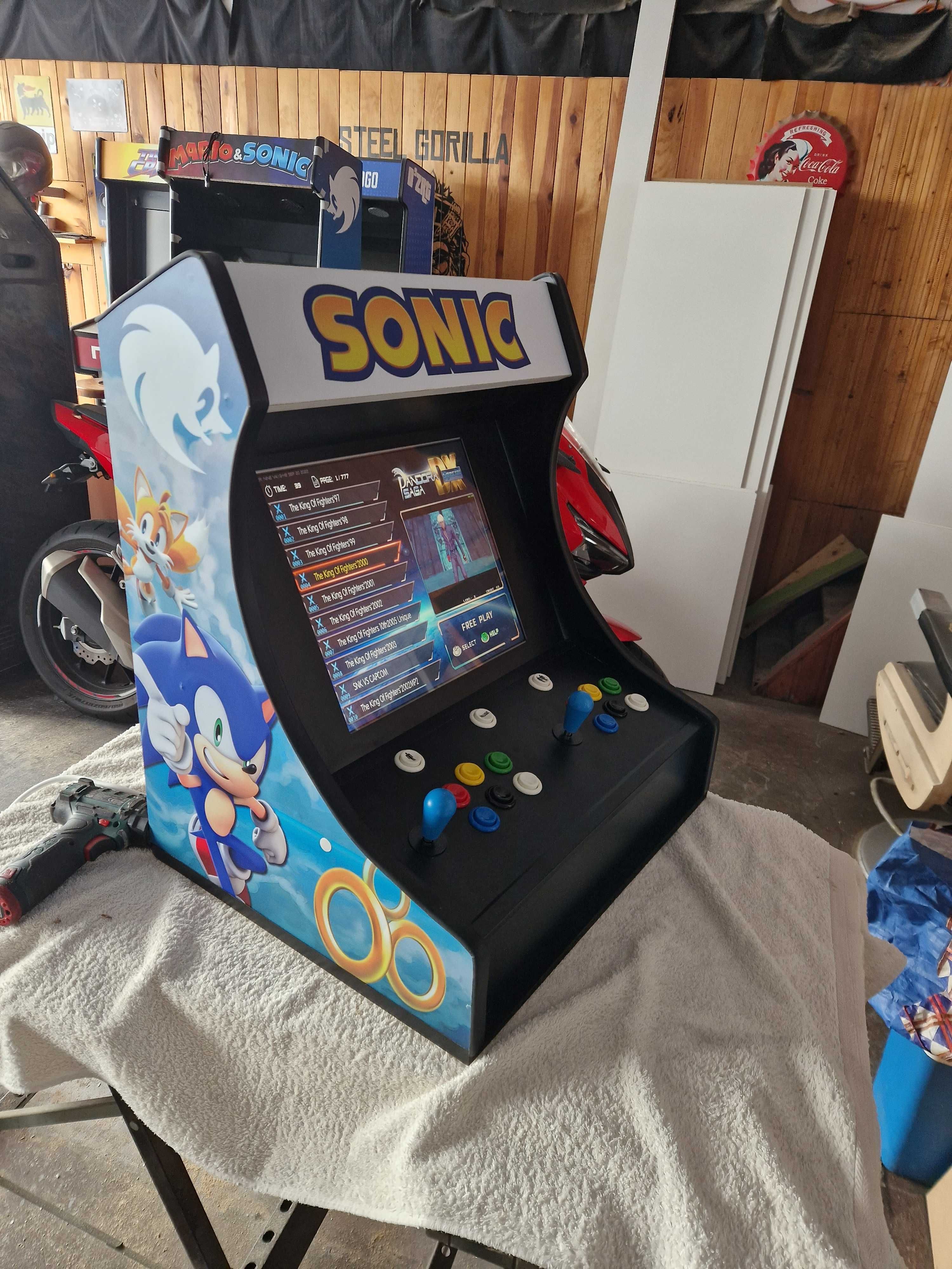 Máquina de arcade bartop novas!