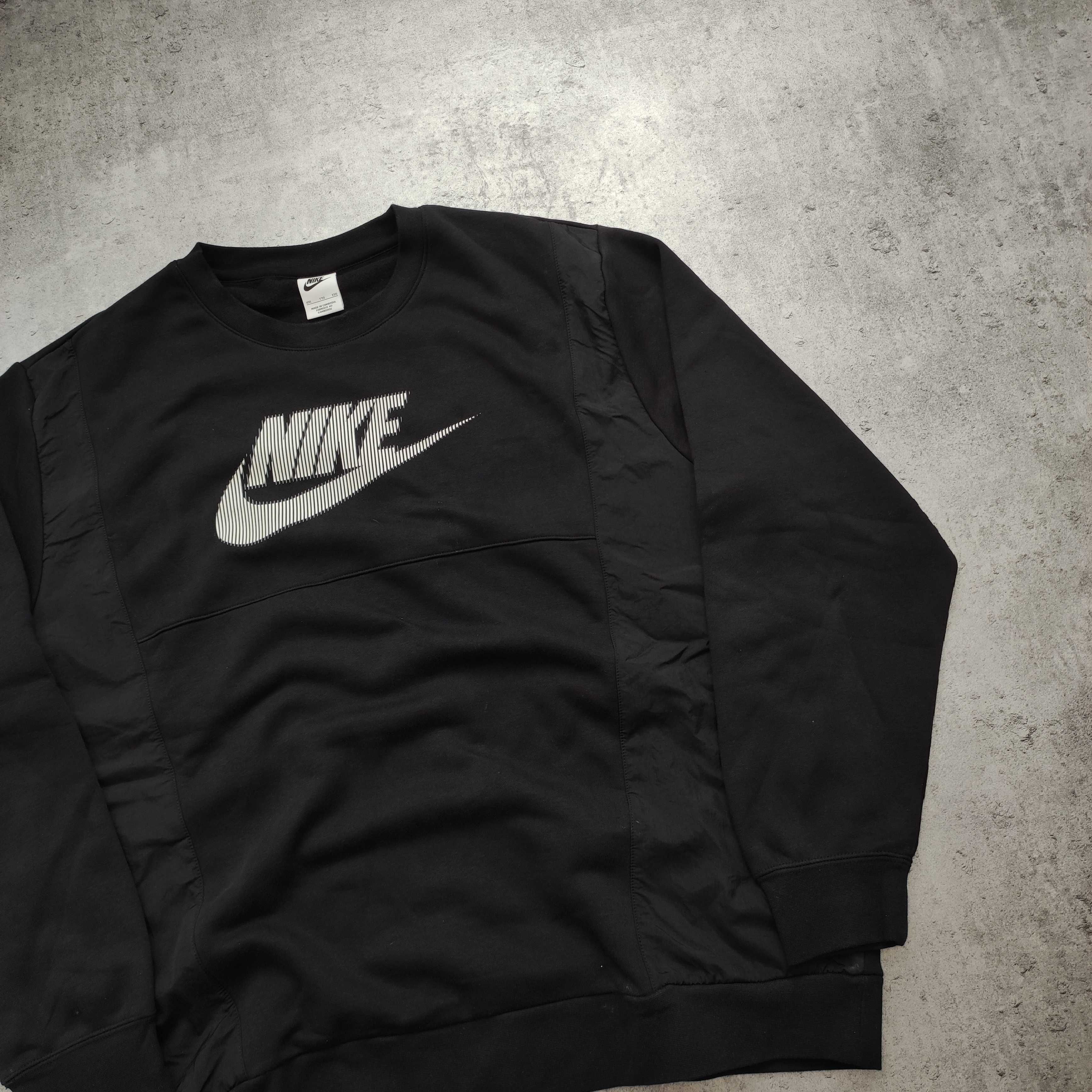 MĘSKA Bluza PREMIUM Duże Logo Sportswear bez Kaptura Nike AIR MAX