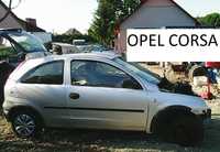 Opel Corsa C 3 Drzwi Prawy Bok Drzwi Błotnik Tył Słupek Próg Dach Z157