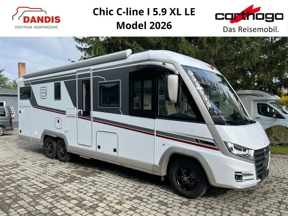 Carthago Chic C-Line I 5.9 LE XL, Model 2026, Mercedes, Automat