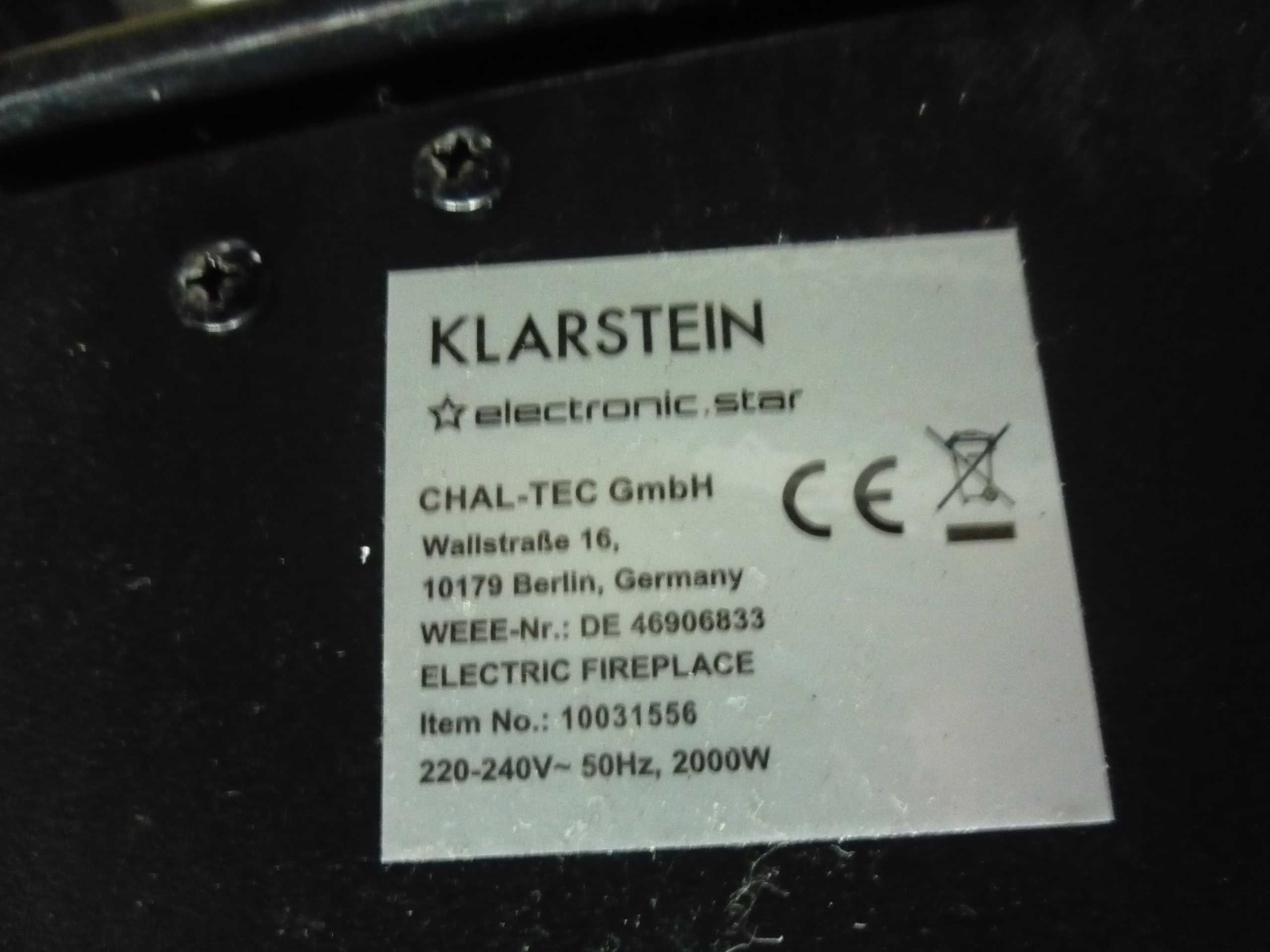 Kominek elektryczny KLARSTEIN