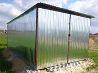 Garaż blaszany Blaszak 2x3 3x4 3x5 3x6 Schowek na budowę Garaże Budowa