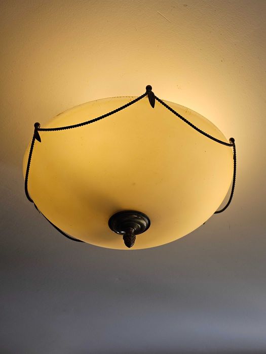 candeeiro de teto vintage