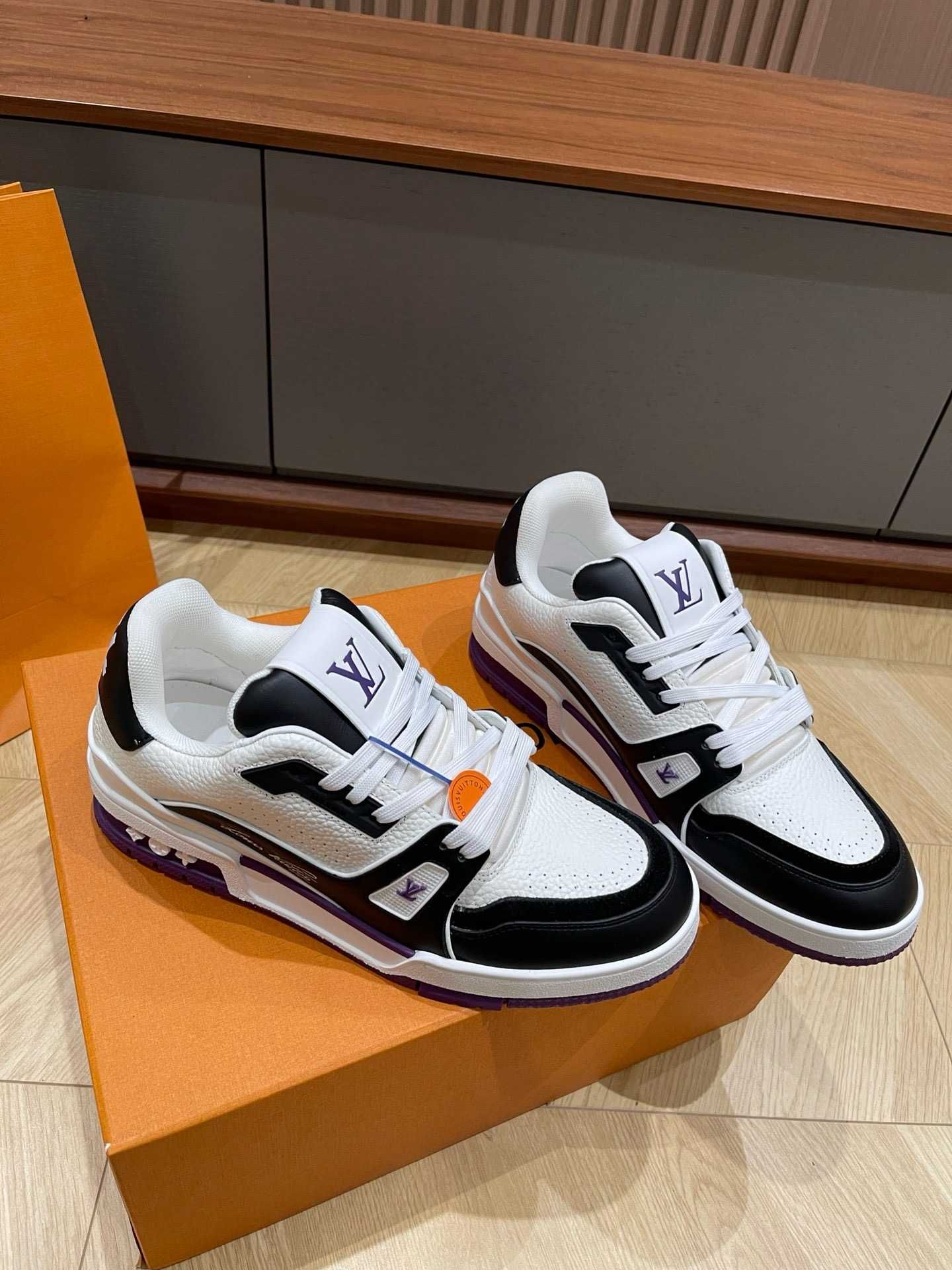 44 45 Мужские кроссовки Louis Vuitton Trainers кеды чоловічі кросівки