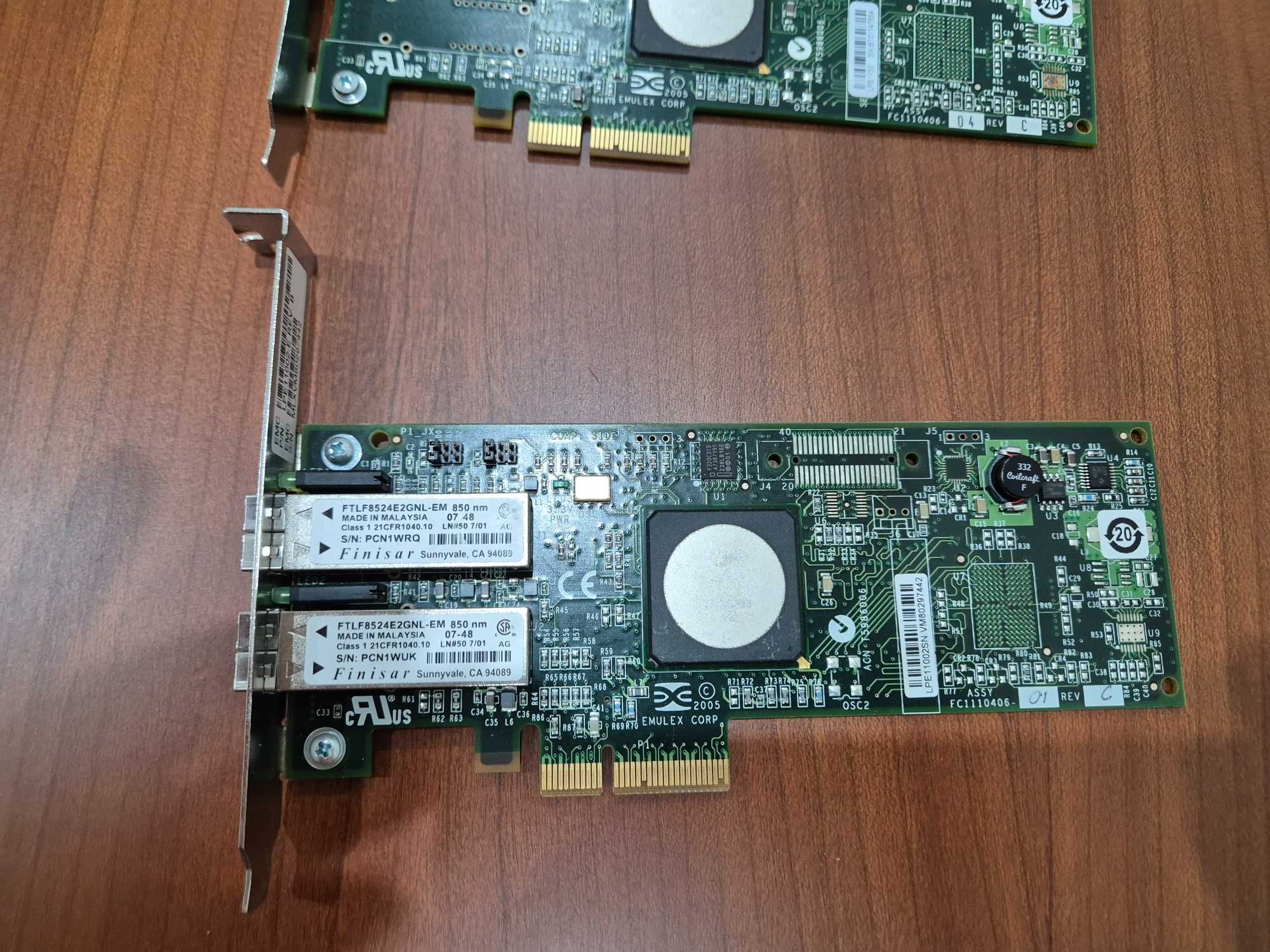 HP 10GBps Fiber SFP+ Network Card