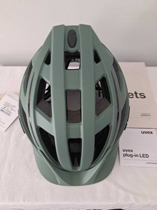 Kask rowerowy Uvex City I-vo MIPS Moss Green Matt L 56-60cm