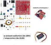Zasilacz regulowany 0-30V 3A moduł do montażu KIT DIY i Miernik
