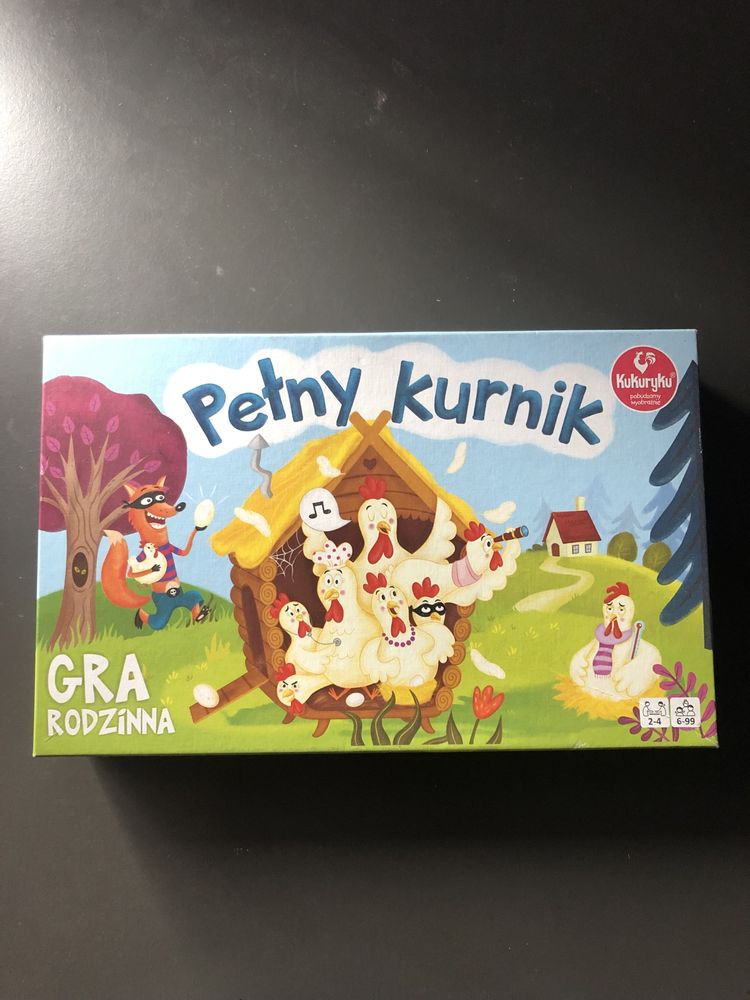 Gra planszowa pełny kurnik.