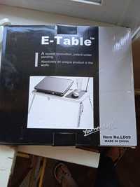 Складаний столик - підставка для ноутбука E-Table трансформер з охолод