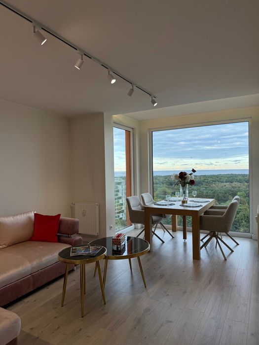 Apartament z widokiem na morze | 2 pokoje | balkon | Gdańsk - wynajem