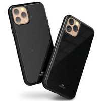 Mercury Jelly Case Iphone 11 Pro Czarny /Black Wycięcie/Hole