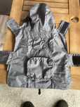 Roupa impermiável para cão xs