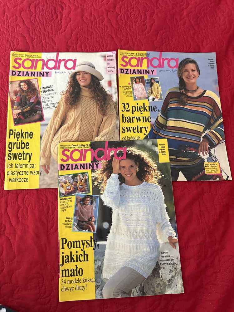 Sandra dzianiny numery 2-4/1995