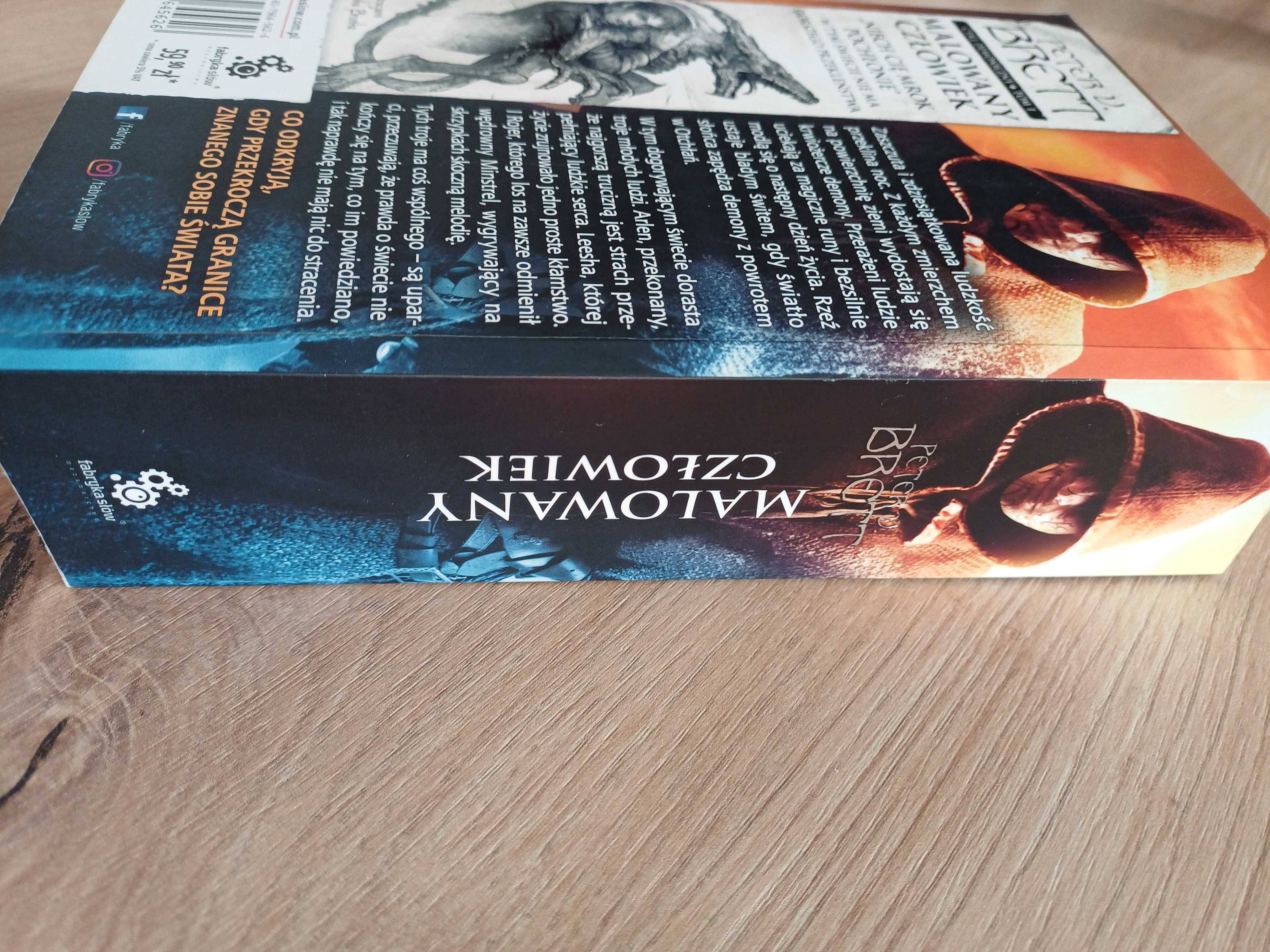 Peter V Brett - Malowany człowiek - księga I i II w jednym.