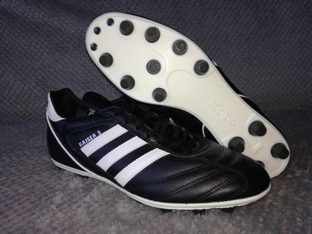 Lanki ADIDAS KAISER 5 rozmiar 39 1/3 NOWE buty do piłki nożnej, korki