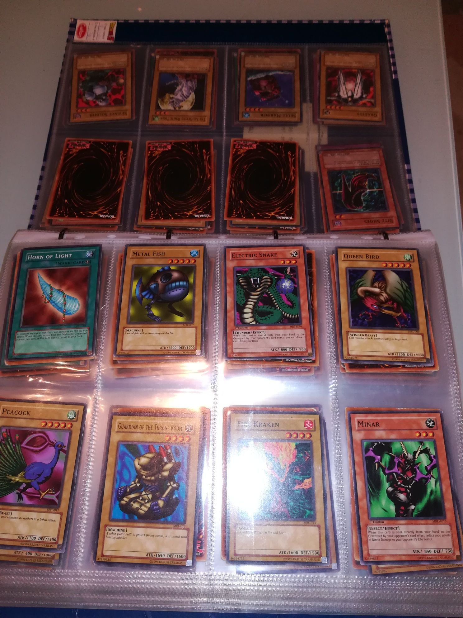 Cartas Yugioh Originais