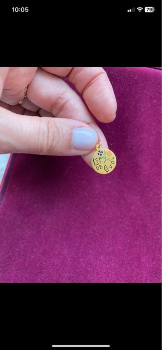 Medalha ouro Lembrança Avós