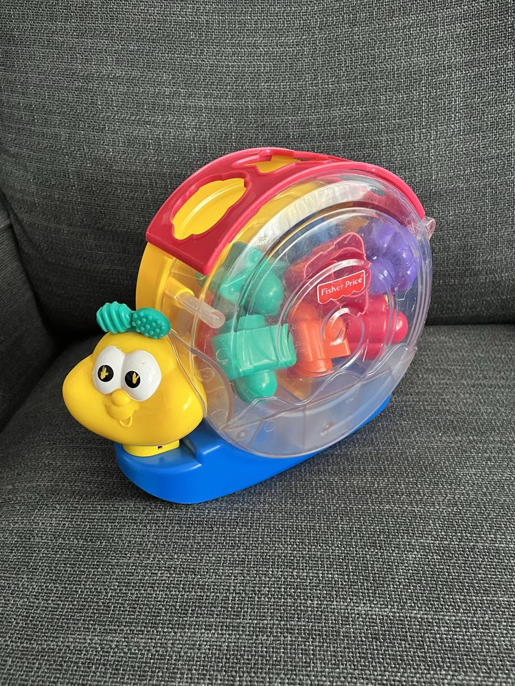 Caracol de blocos e música Fisher Price