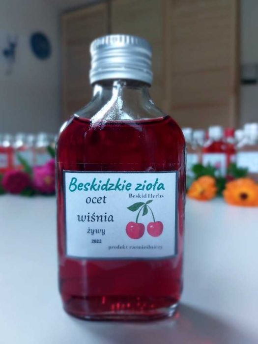 Ocet wiśniowy, naturalny BRAK