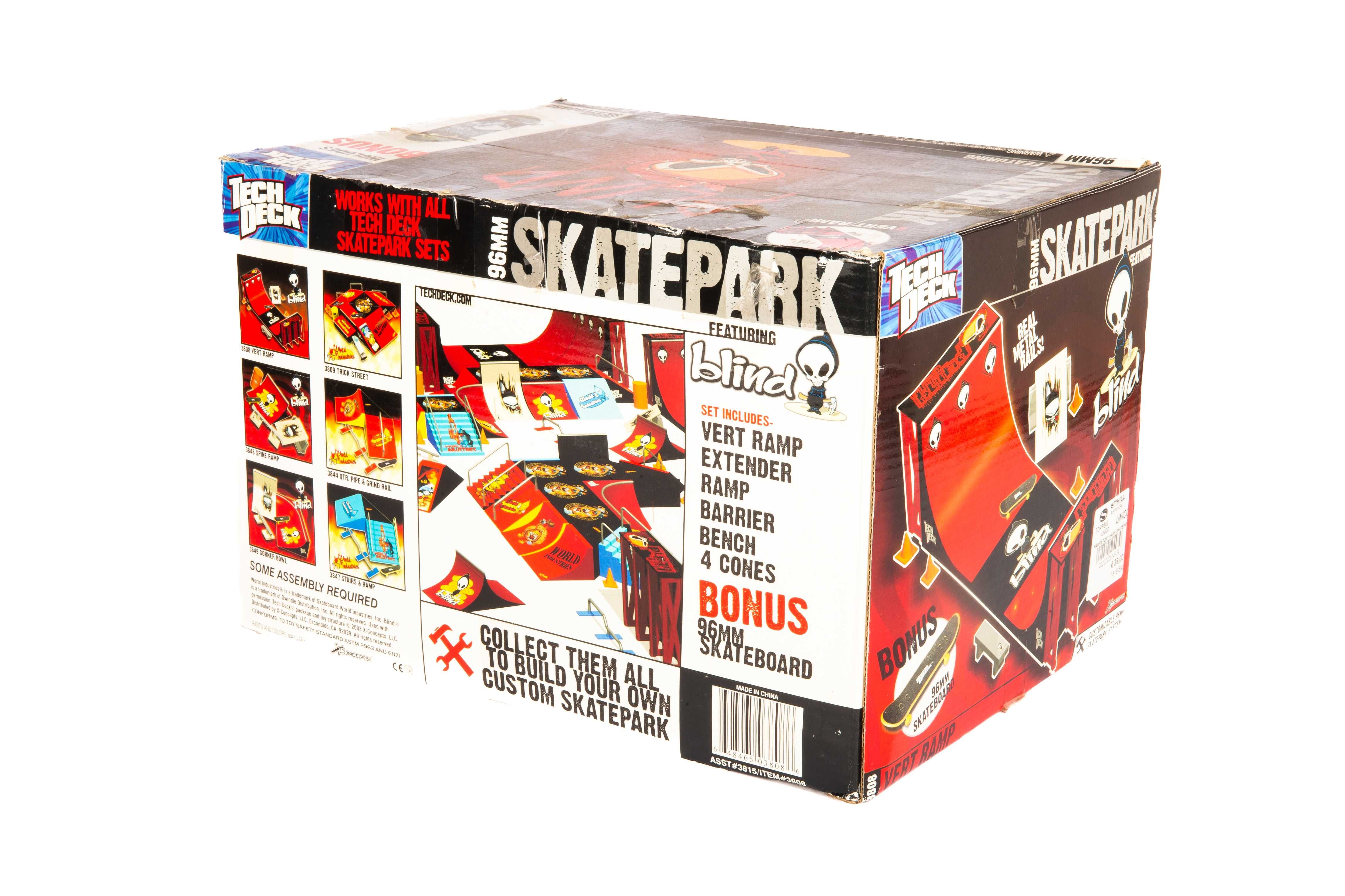 Tech Deck Skatepark Blind Vert Ramp Caixa Original
