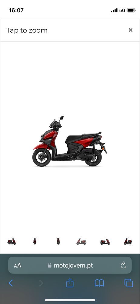SCOOTER Yamaha RAYZR 125
