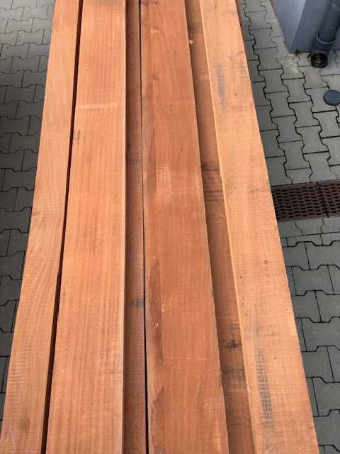 Tarcica sucha – Mahoń Sapeli 52 mm, klasa A