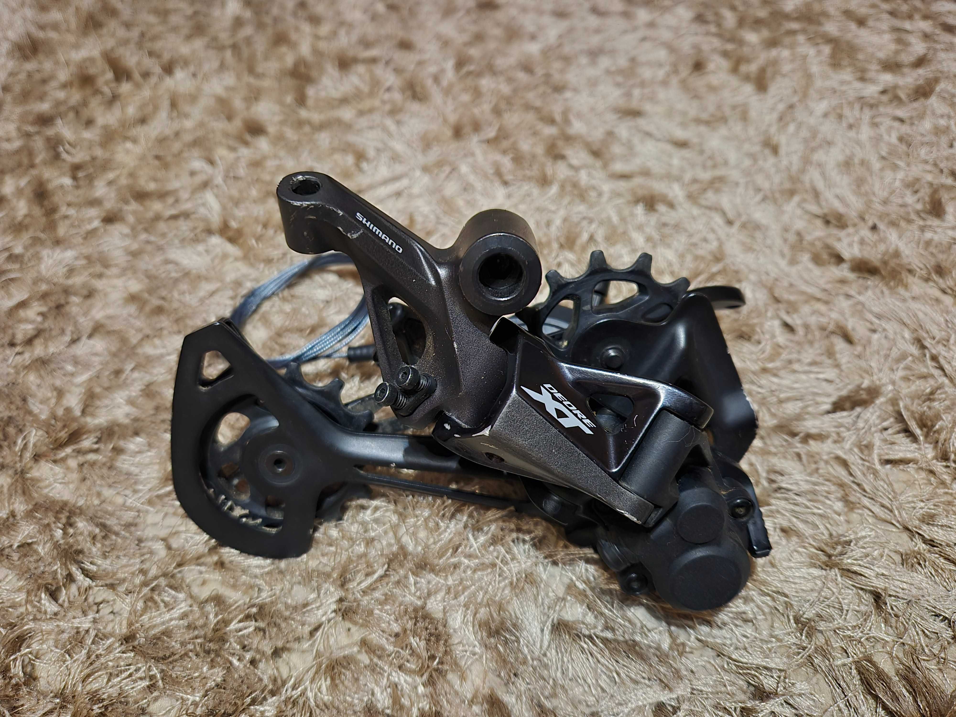 Desviador e manípulo Shimano XT 12v