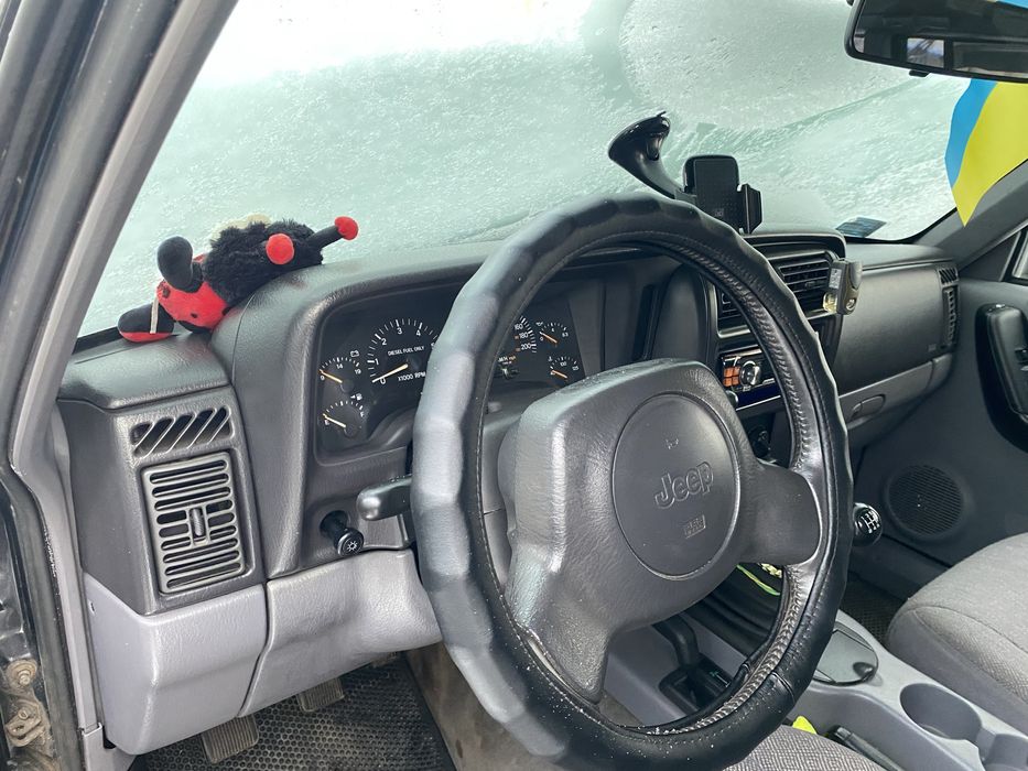 Jeep Cherokее 2,5 td на українській реєстрації