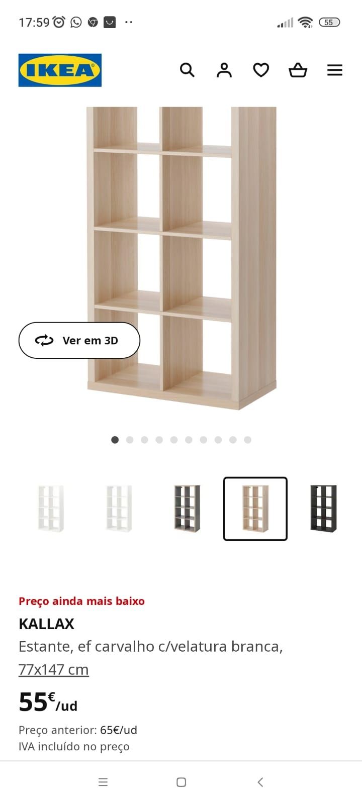 Vendo estante IKEA