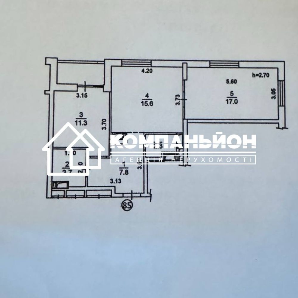 Продаж|2-х кім. квартира | ЖК «City Park»