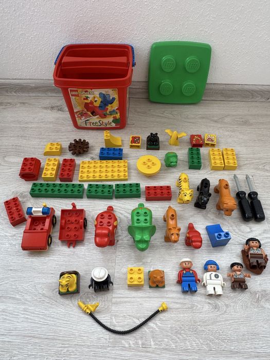 Терміново Деталі Lego Duplo + фігурки та машинки