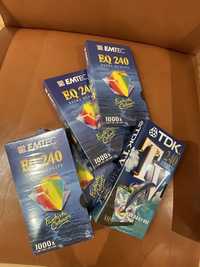 Vendo 5 cassetes VHS novas