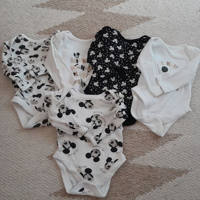 Body długi rękaw r.56 chłopiec micky
