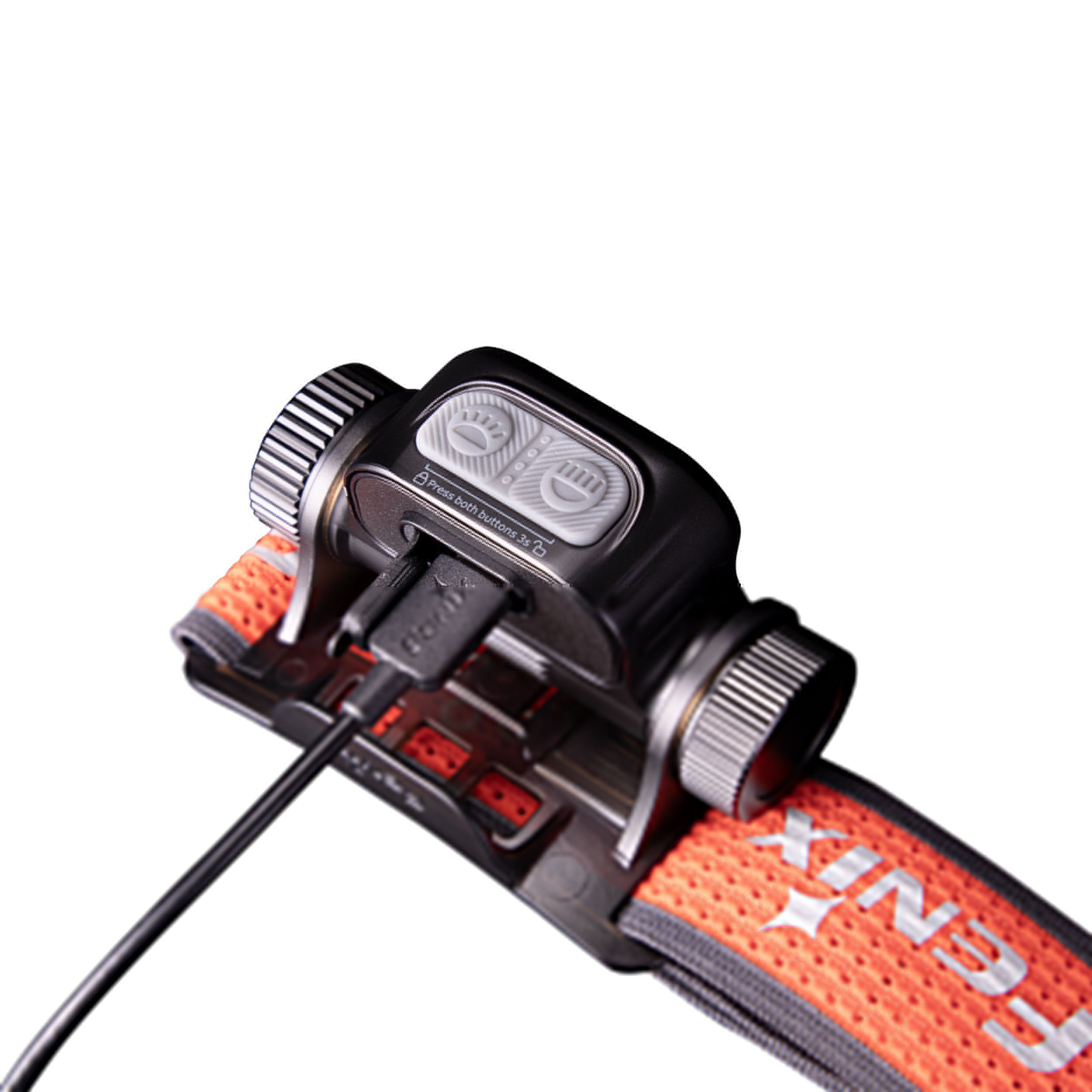Latarka czołowa Fenix HM65R-T V2.0 czarna (HM65R-T V2.0 black)