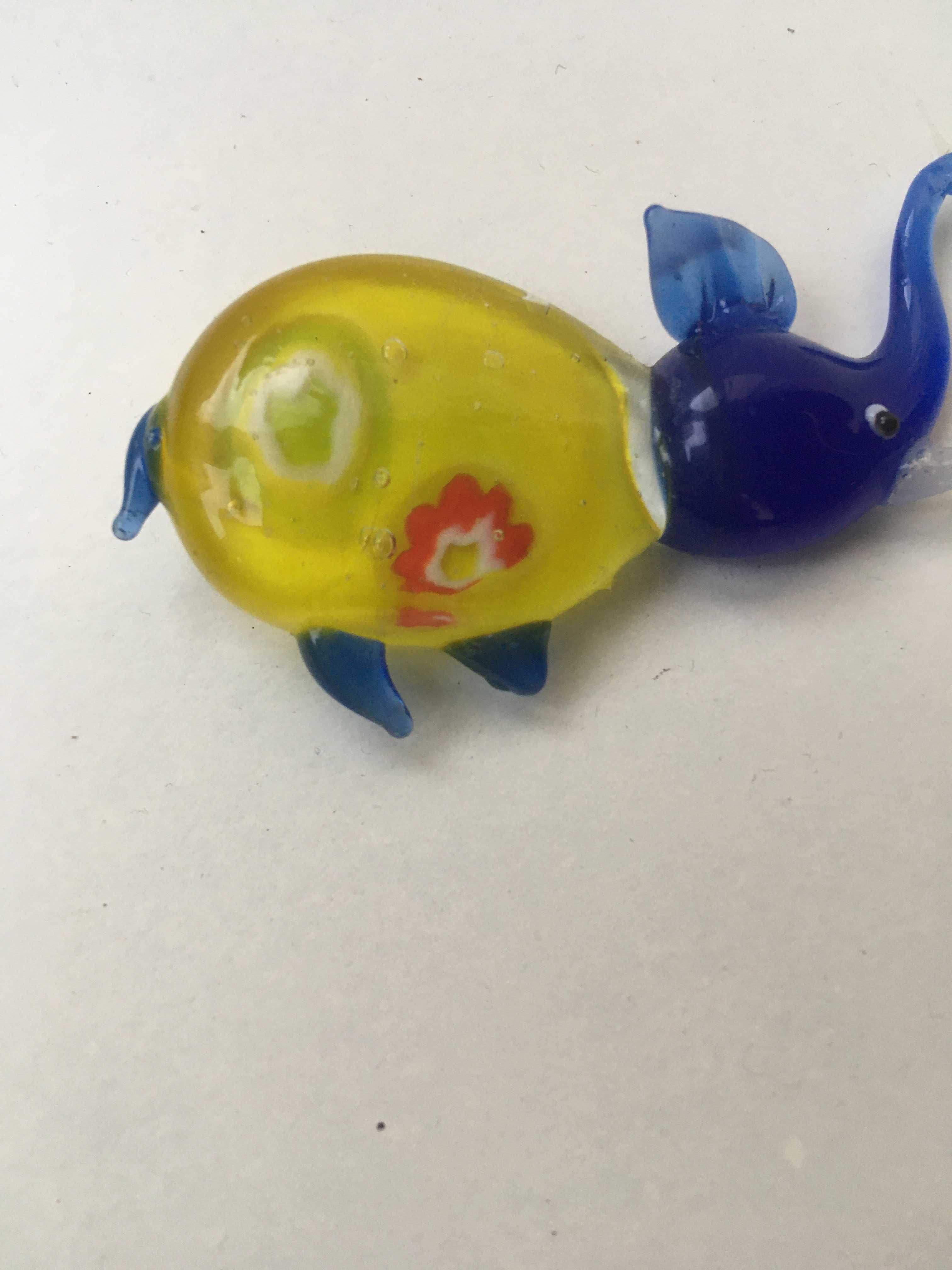 Magnético com Elefante Murano milfiori