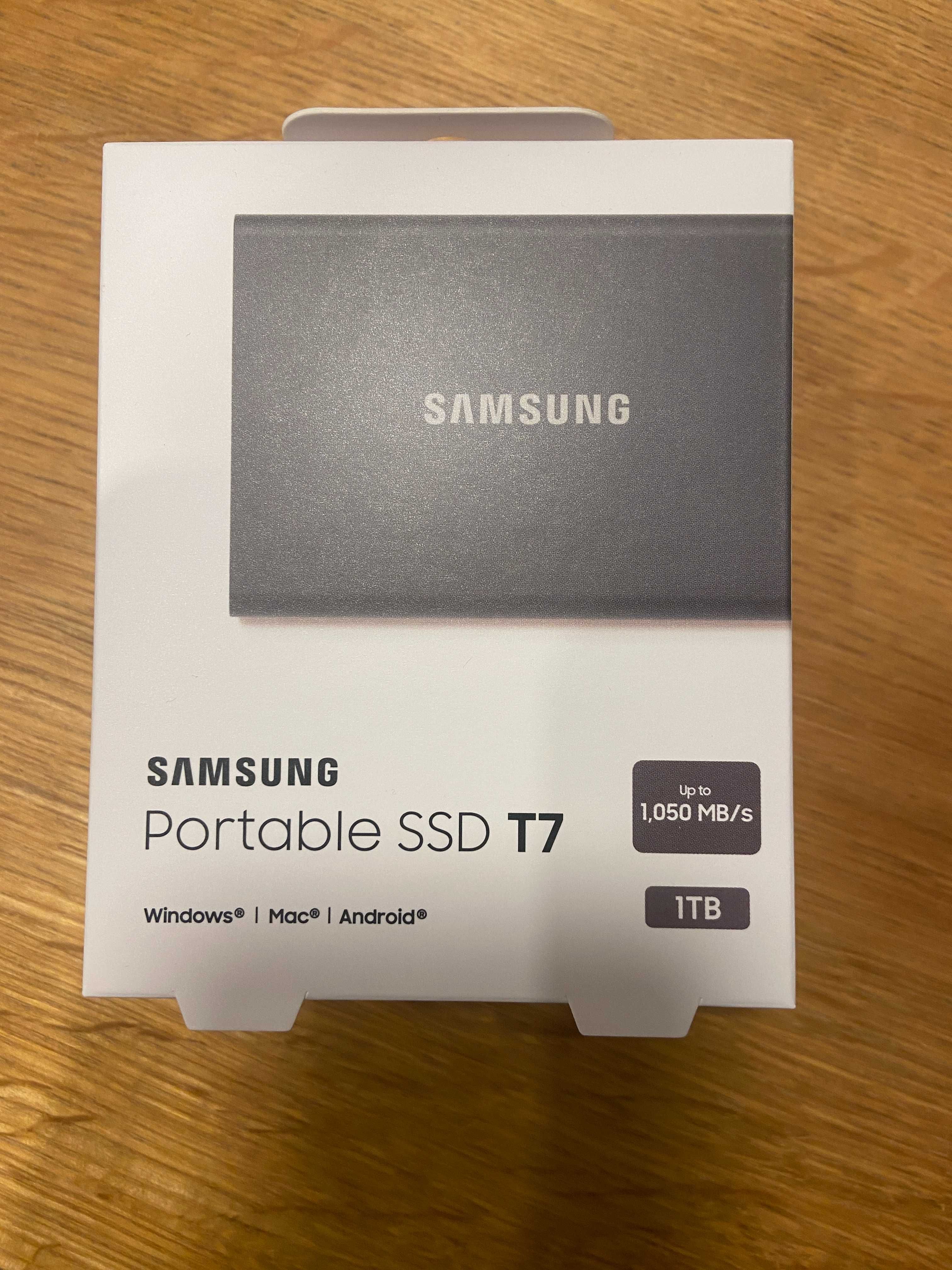 DYSK Samsung Portable SSD T7 1 TB nowy