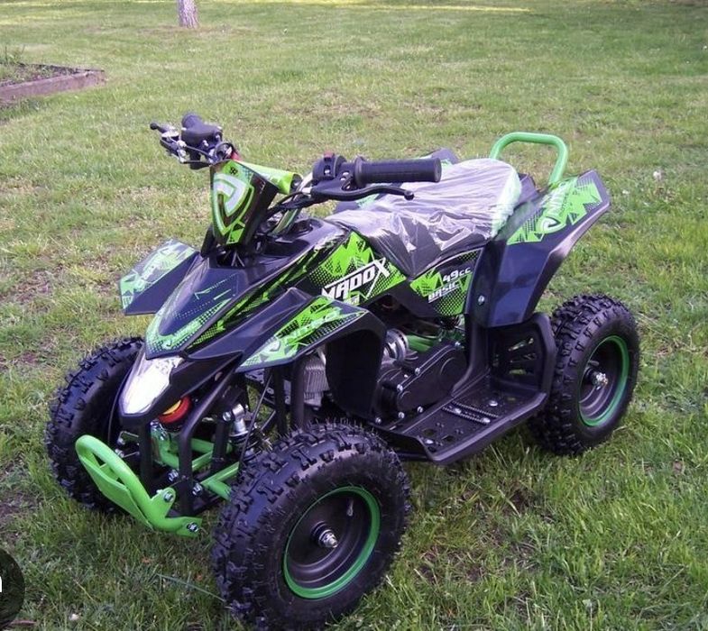 Mini Quad 49cc , e - start , pilot , światła ,