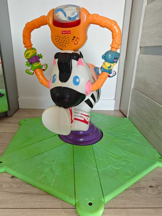 Skoczek zebra Fischer Price