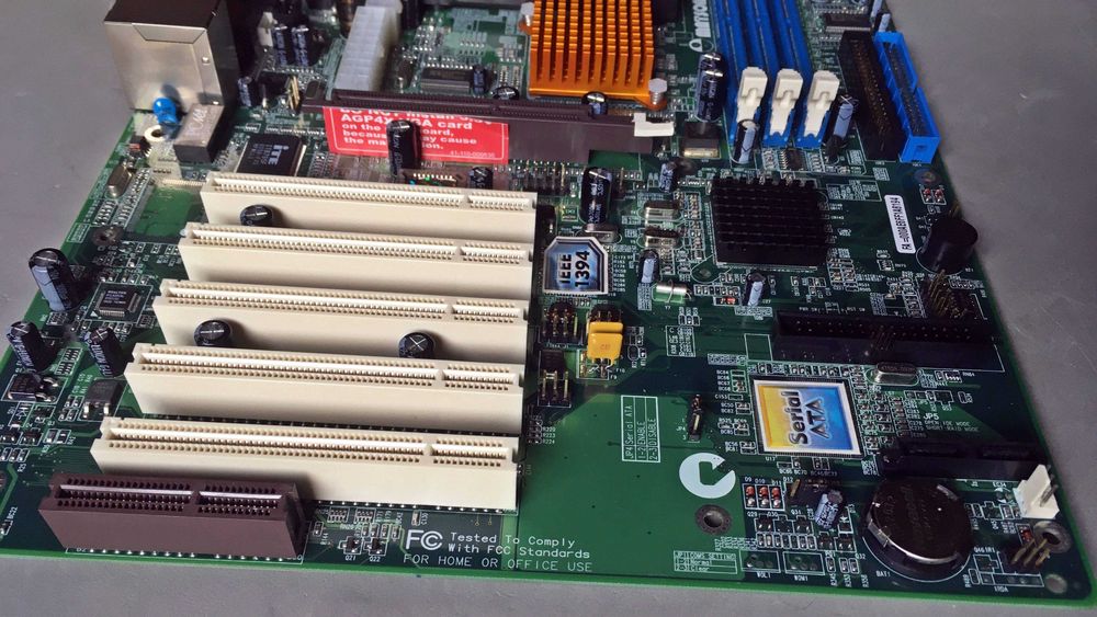 Motherboard MATSONIC MS9337C+ (skt478 - P4), Celeron 2.4G, 1Gb DDR400