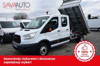 Ford TRANSIT ​*WYWROTKA​*DOKA​*2.0TDCI​*170KM​*TEMPOMAT​*KLIMATYZACJA​*2