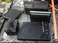 magnetofon unitra kasprzak mk232 rm222 gramofon wg701 camping