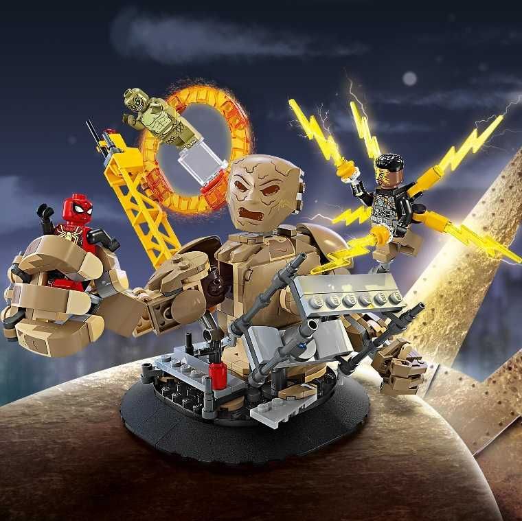 LEGO MARVEL 76280 Spider-Man kontra Sandman: Ostatni Bastion