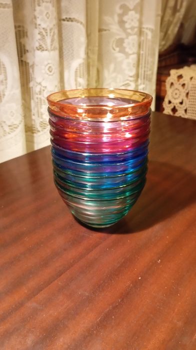Conjunto 9 taças coloridas