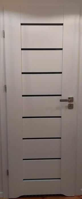 Drzwi skrzydło 60 cm białe