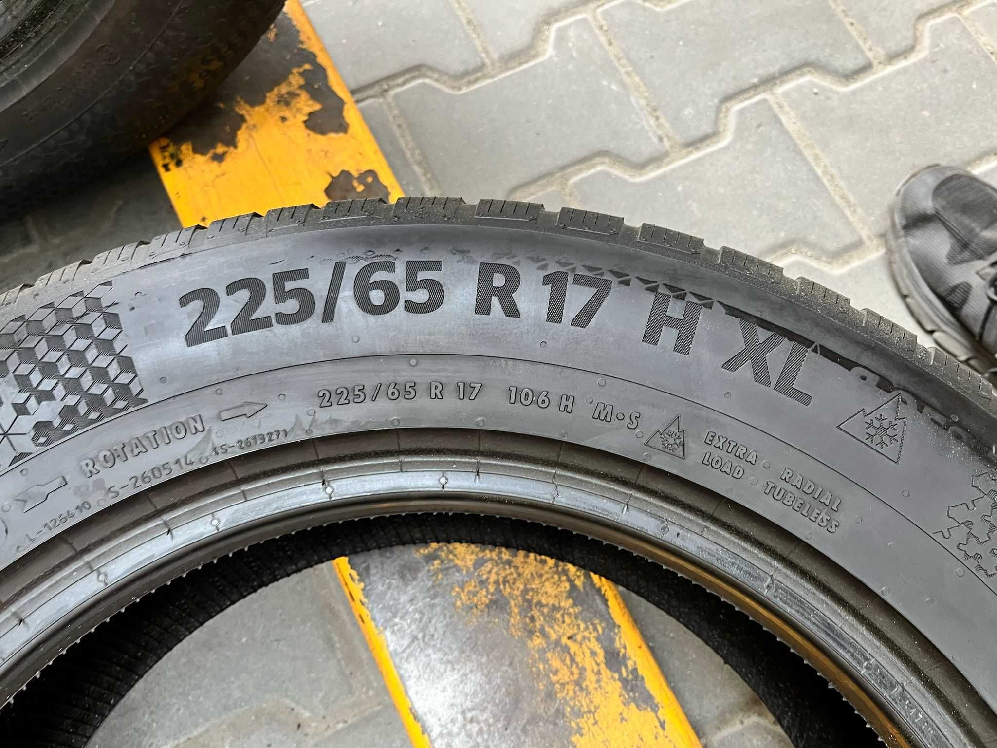 Opony zimowe 2x Continental TS870P 225/65 R17 106H XL DOT21 #3560