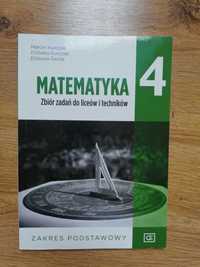 Zbiór zadań Matematyka 4 OE PAZDRO